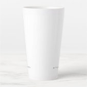 ミニマリストカフェラテラテマグ カフェラテマグ (正面)