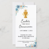 ミニマリストカリグラフィー初領聖体祈祷 (正面)