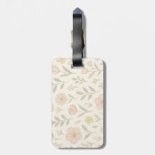 ミニマリストガーデンカラフルフローララゲージタグ ラゲッジタグ (裏面縦)