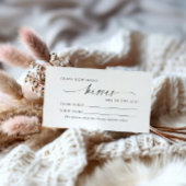 ミニマリストキスシャワーゲームカードの数 プレイスカード