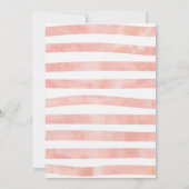 ミニマリストキャットファースト誕生日招待状 招待状 (裏面)