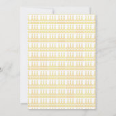 ミニマリストギフトボックス誕生日カード (裏面)