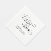 ミニマリストクラウドナイン赤ちゃんシャワー スタンダードランチョンナプキン (角)