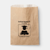 ミニマリストクラス懇親会白黒カスタム フェイバーバッグ (正面)