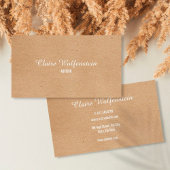 ミニマリストクラフトモダンプロフェッショナル 名刺