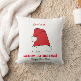 ミニマリストクリスマスと新年ハッピーベビーブラン クッション