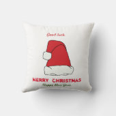 ミニマリストクリスマスと新年ハッピーベビーブラン クッション (裏面)