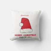 ミニマリストクリスマスと新年ハッピーベビーブラン クッション (正面)