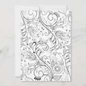 ミニマリストクリスマスオーナメント シーズンカード (裏面)