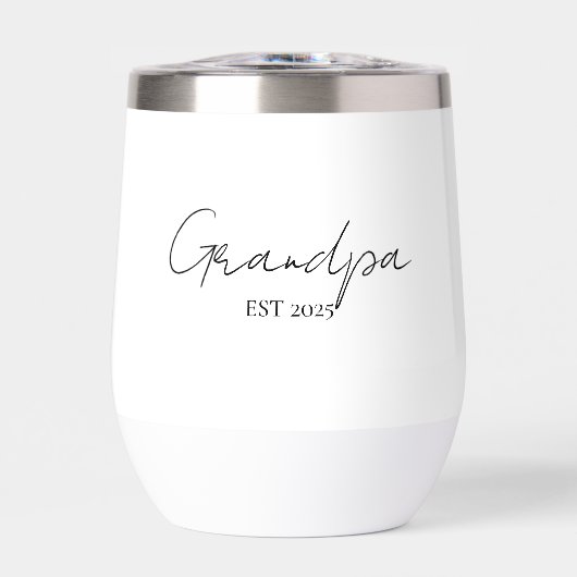 ミニマリストグランドパEST 2025 | 新しいおじいちゃんギフト (正面)