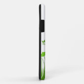 ミニマリストグリーンとホワイトポピー牧草地名 Case-Mate iPhoneケース (裏面/右)