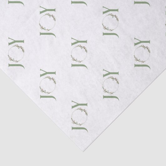 ミニマリストグリーンウォーターカラージョイリース 薄葉紙 (詳細)