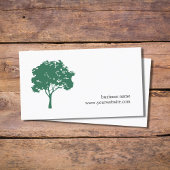 ミニマリストグリーンツリー造園 名刺