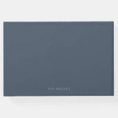 ミニマリストグレーベージュエアーブンバケーションレンタル ゲストブック (裏面)