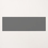 ミニマリストグレーヨガマット ヨガマット (裏面(横))