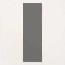 ミニマリストグレーヨガマット