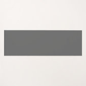 ミニマリストグレーヨガマット ヨガマット (正面(横))