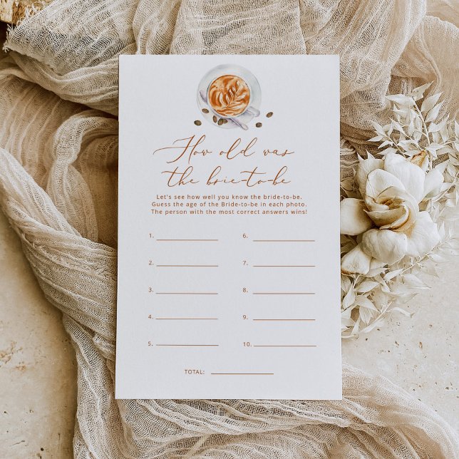 ミニマリストコーヒー花嫁の年齢 (クリエイターアップロード済み)