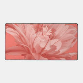 ミニマリストコーラルサボス開花 デスクマット (正面)