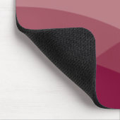 ミニマリストサンローズウッドピンク マウスパッド (コーナー)