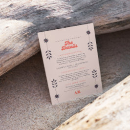 ミニマリストシックな審美的エレガントな結婚式詳細 エンクロージャーカード