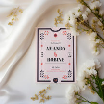 ミニマリストシックな審美的エレガントな結婚式