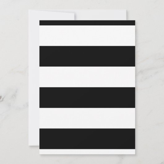 ミニマリストシックブライダルシャワーバイメール 招待状 (裏面)