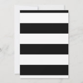 ミニマリストシック緑バーチャルベビーシャワー 招待状 (裏面)