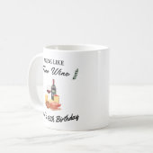 ミニマリストシャルキュテリー&ワインピクニック誕生日 コーヒーマグカップ (正面左)