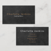 ミニマリストシャルボードプロフェッショナル 名刺 (正面/裏面)