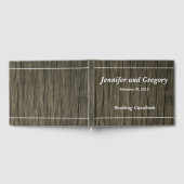 ミニマリストシンプルの結婚記念ゲストブック ゲストブック (全面)