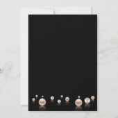 ミニマリストシーシェルブライダルシャワー 招待状 (裏面)