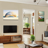 ミニマリストシーシェル海装飾 キャンバスプリント