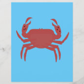 ミニマリストシーフードガニグリルレストランメニューD チラシ (裏面)