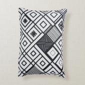 ミニマリストジオメトリ：エレガンスシンプル アクセントクッション (裏面(縦))