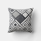 ミニマリストジオメトリ：エレガンスシンプル クッション (裏面)