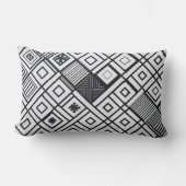 ミニマリストジオメトリ:エレガンスシンプル ランバークッション (正面)