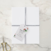 ミニマリストスイカ誕生日抽象芸術パインターリー ギフトタグ (より糸付き)