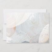 ミニマリストスクリパーソナライズされたットカップルのノートカード ノートカード (裏面)