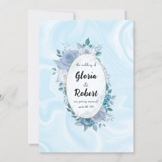 ミニマリストスクリプトカジュアル結婚式招待状 招待状