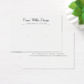 ミニマリストスクリプトスタッドイヤリングディスプレイカード (デスク)