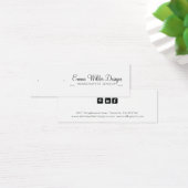 ミニマリストスクリプトスタッドイヤリングディスプレイカード (デスク)