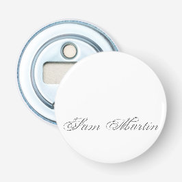 ミニマリストスクリプトラブリー3Dモノグラム 栓抜き