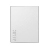 ミニマリストスタイリッシュプロフェッショナル ノートパッド (回転)