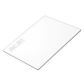 ミニマリストスタイリッシュプロフェッショナル ノートパッド (アングル)