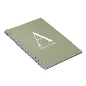 ミニマリストスパイラルノートブック ノートブック (右側)