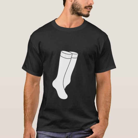 ミニマリストソックス Tシャツ (正面)