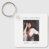 ミニマリストタイプライター |とメリー写結婚した真 キーホルダー (正面)