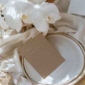 ミニマリストタンフラットテ空白のーブルゲスト座席表