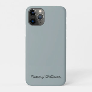 ミニマリストダスティブループロフェッショナルシンプル iPhone 11 PROケース